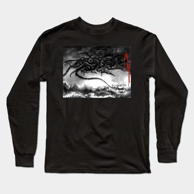 AZATHOTH THE MINDLESS CHAOS Long Sleeve T-Shirt by MooreMythos